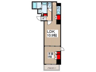 CASSIA押上桜橋の物件間取画像